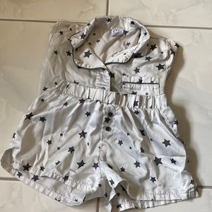 girls silk pajama 2 piece set